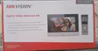 Hikvision 4 Wire Hybrid Video Intercom Kit - 1