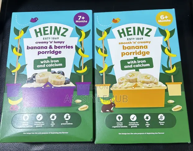 Heinz Banana & Berries Porridge Cereal - 1