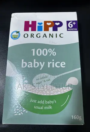 HiPP Organic Baby Rice Cereal
