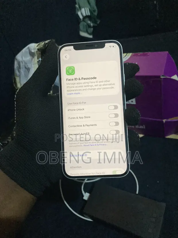 New Apple iPhone 12 128GB White - 1