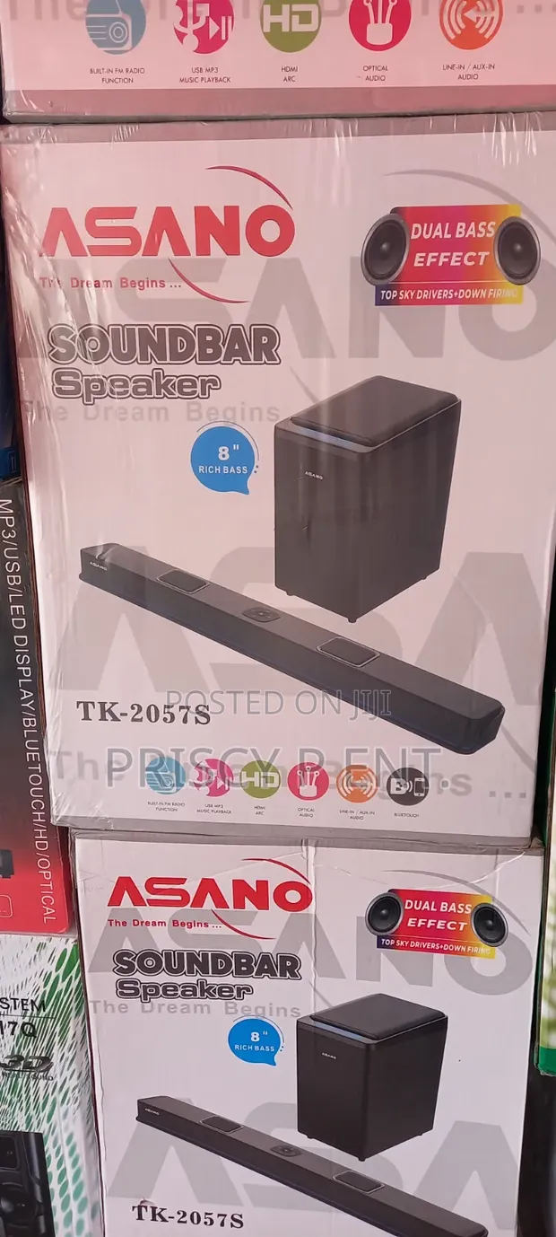 Brand New Big Base Woofer Sound Bar - 1