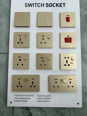Spacetek High Quality Socket and Switch - 30 Year Warranty