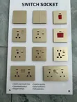 Spacetek High Quality Socket and Switch - 30 Year Warranty - 1