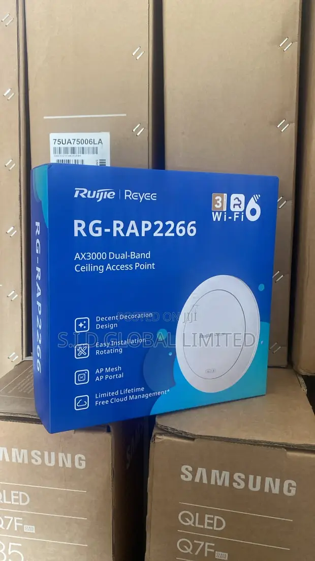 Ruijie Reyee RG-RAP2266 Wi-Fi 6 Access Point - 1