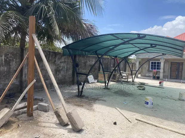 DURABLE Rectangular Carport Canopy - Brand New - 1