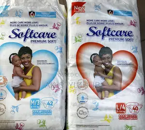 Softcare Diapers S, M, L