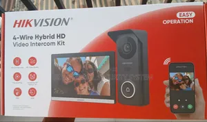 Hikvision 4 Wire Hybrid HD Video Intercom Kit