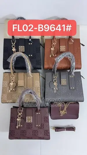Bags 4 U Ladies Classic Multicolor Handbags