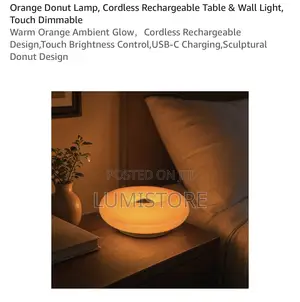 Donut LED Lamp