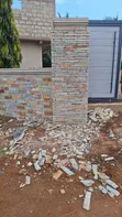 Professional Stone Pillar Cutting & Installation - 1