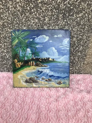 Original Hand-Painted Beach Canvas Art