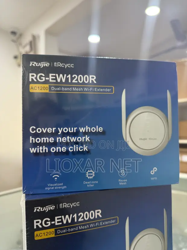 Ruijie RG-EW1200R Reyee Dual Band WiFi 5 Mesh Extender - 1
