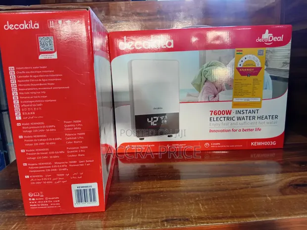 Decakila 7600W Instant Water Heater - 1