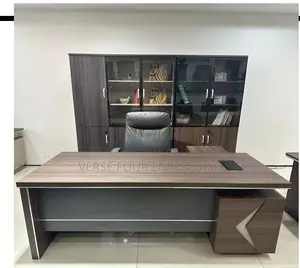 Royal Comfort Modern Executive Desk with Storage