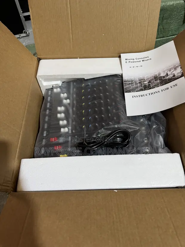 Brand New 8-Channel Mixing Console - 1