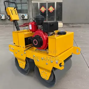 AL-60 Double Drum Walk-Behind Roller (600KG)