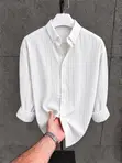 Quality Detailed Pleated Shirts - 2