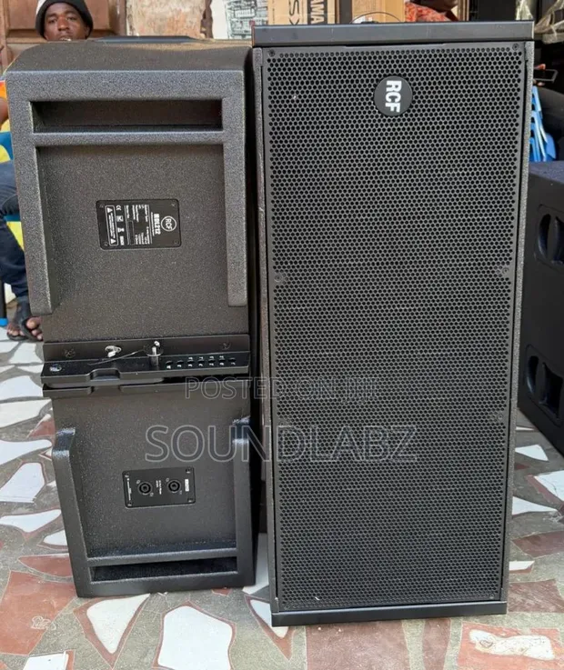 RCF 12-inch Line Array Speakers (Pair) - 1