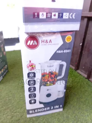 H&A 2-in-1 Blender with Multi-Miller