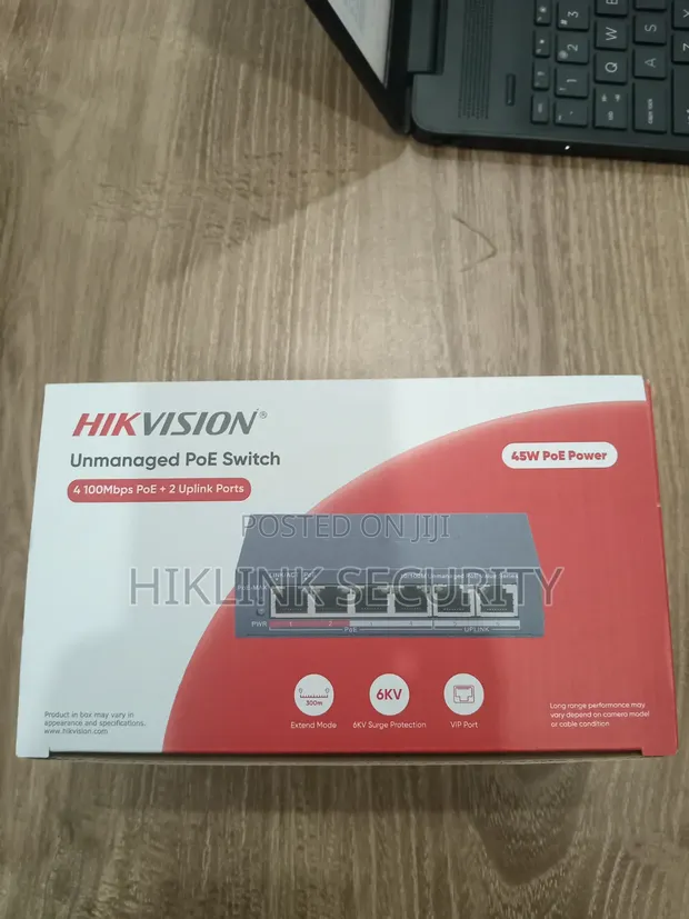 Hikvision Unmanaged PoE Switch - 1