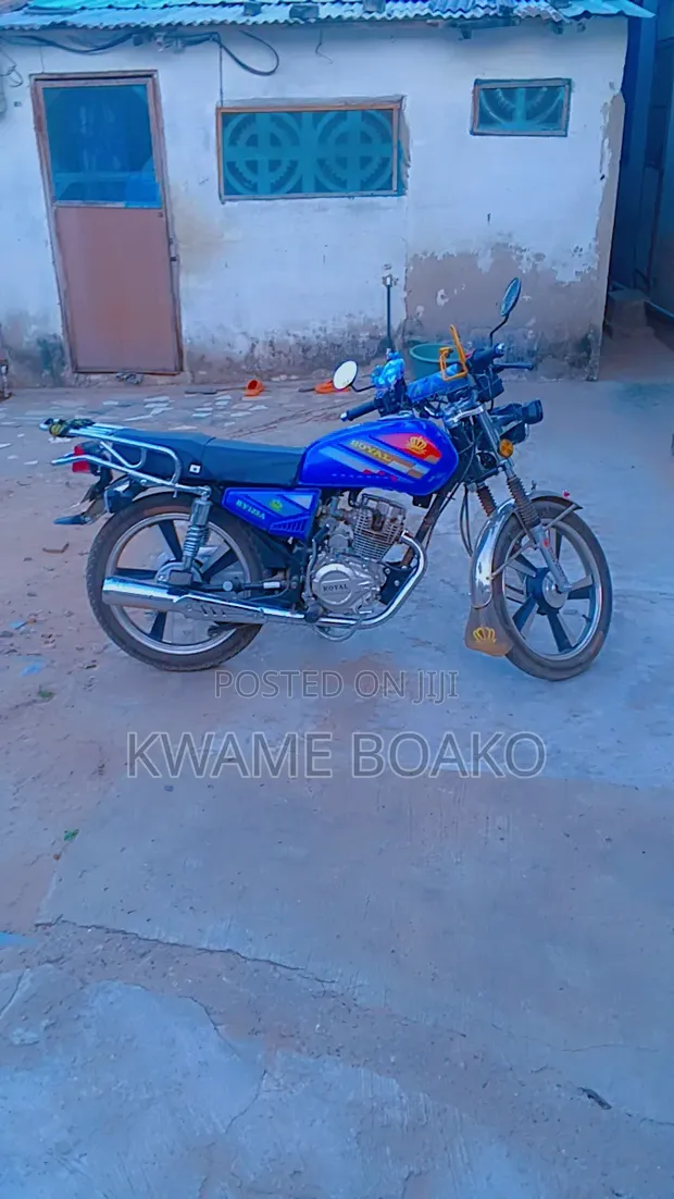 New Royal Motorcycle 2026 Blue - 1