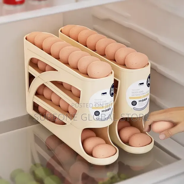 Automatic Rolling 4-Floor Egg Dispenser - 1