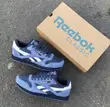 Reebok Classic Leather Sneakers - Navy & Blue Suede - 3
