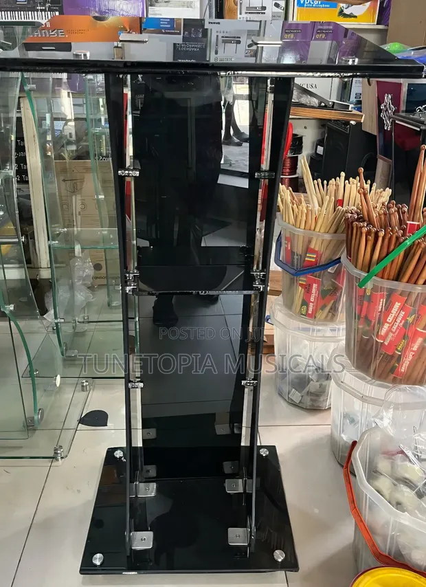 Black Glass Pulpit - 1