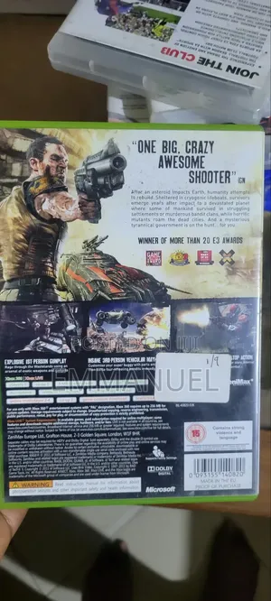Rage Xbox 360 Game