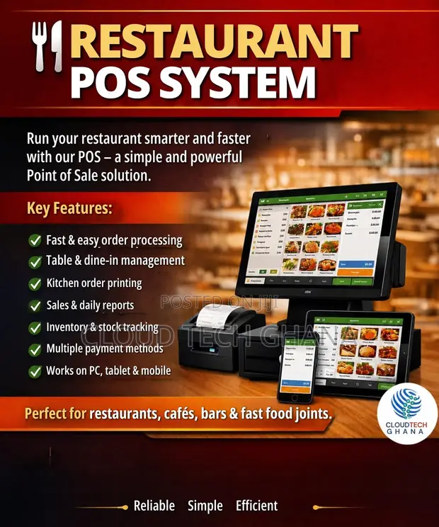 CloudTech Restaurant POS Software - 1