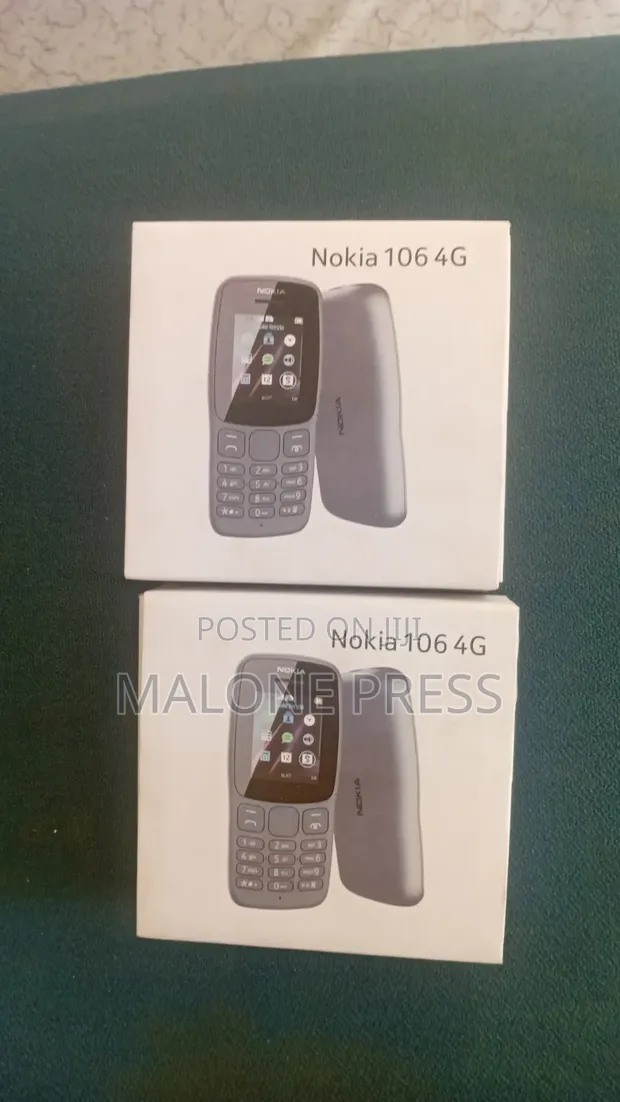 New Nokia 106 4G Black - 1
