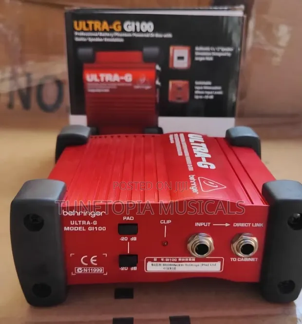 Behringer Ultra-G GI100 Professional Active DI Box - 1