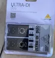 Behringer Ultra-DI DI20 Active 2-Channel DI Box/Splitter - 1