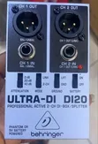 Behringer Ultra-DI DI20 Active 2-Channel DI Box/Splitter - 2