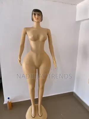 Full Body Curvy Mannequin - 53" Tall