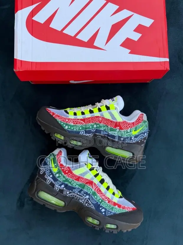 Nike Air Max 95 Big Bubble Paisley Bandana - 1