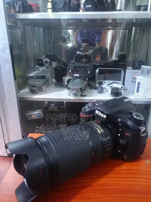 Nikon D610 DSLR Camera with 70-300mm Lens