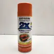 Rust-Oleum 2X Spray Paint 12oz – Gloss Real Orange - 2