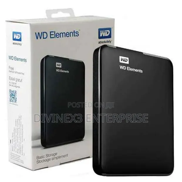 WD Elements External Drive Enclosure - 1