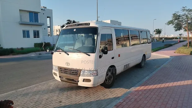 Toyota Coaster 2012 White - 1