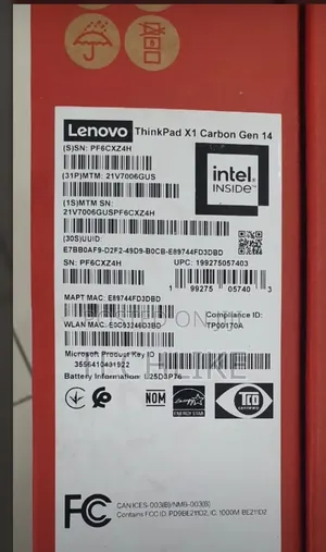 Lenovo ThinkPad X1 Carbon Gen 14 Intel Core Ultra 7 32GB RAM 1TB SSD