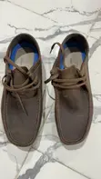 Clarks Brown Leather Shoes - Size 43 - 3