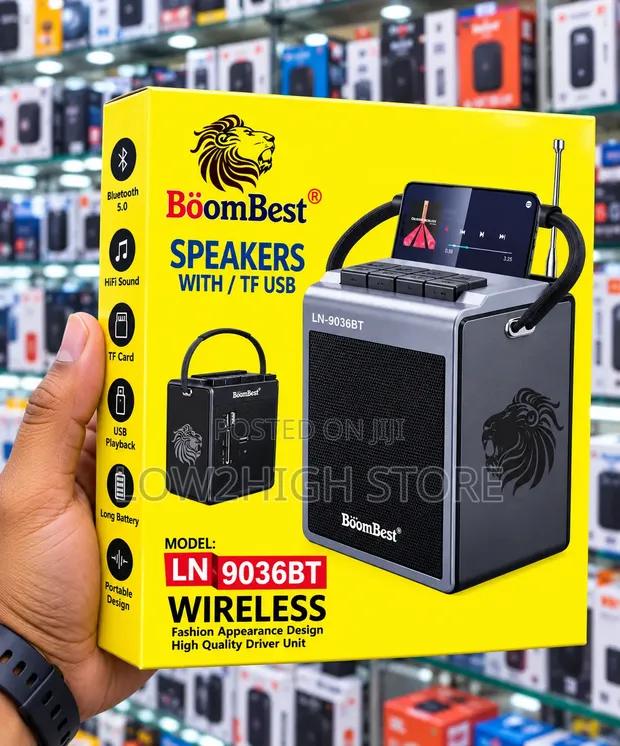 BoomBest LN-9036BT 30W Super Heavy Bass Bluetooth Speaker - 1
