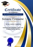Professional Certificate Design Service - 2