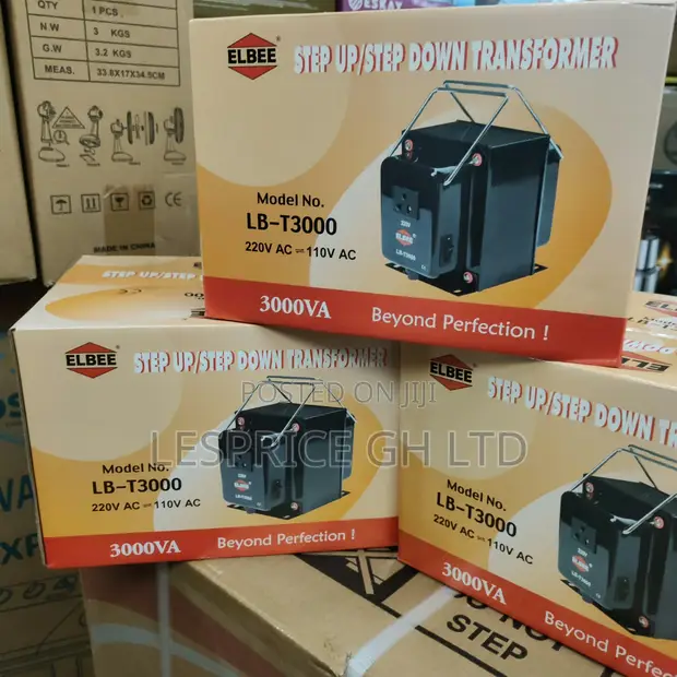 Elbee Step Up & Down Transformer 3000 Watts - 1