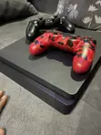 PS4 Slim 500GB with Controllers and 3 Games - 3
