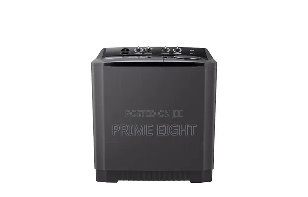 LG 18Kg Semi-Automatic Twin Tub Washing Machine (P1861RWN9T) - 1