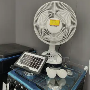 Morgan Rechargeable Solar Fan - Clearance Sale