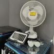 Morgan Rechargeable Solar Fan - Clearance Sale - 1