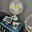 Morgan Rechargeable Fan with Bulbs - 1
